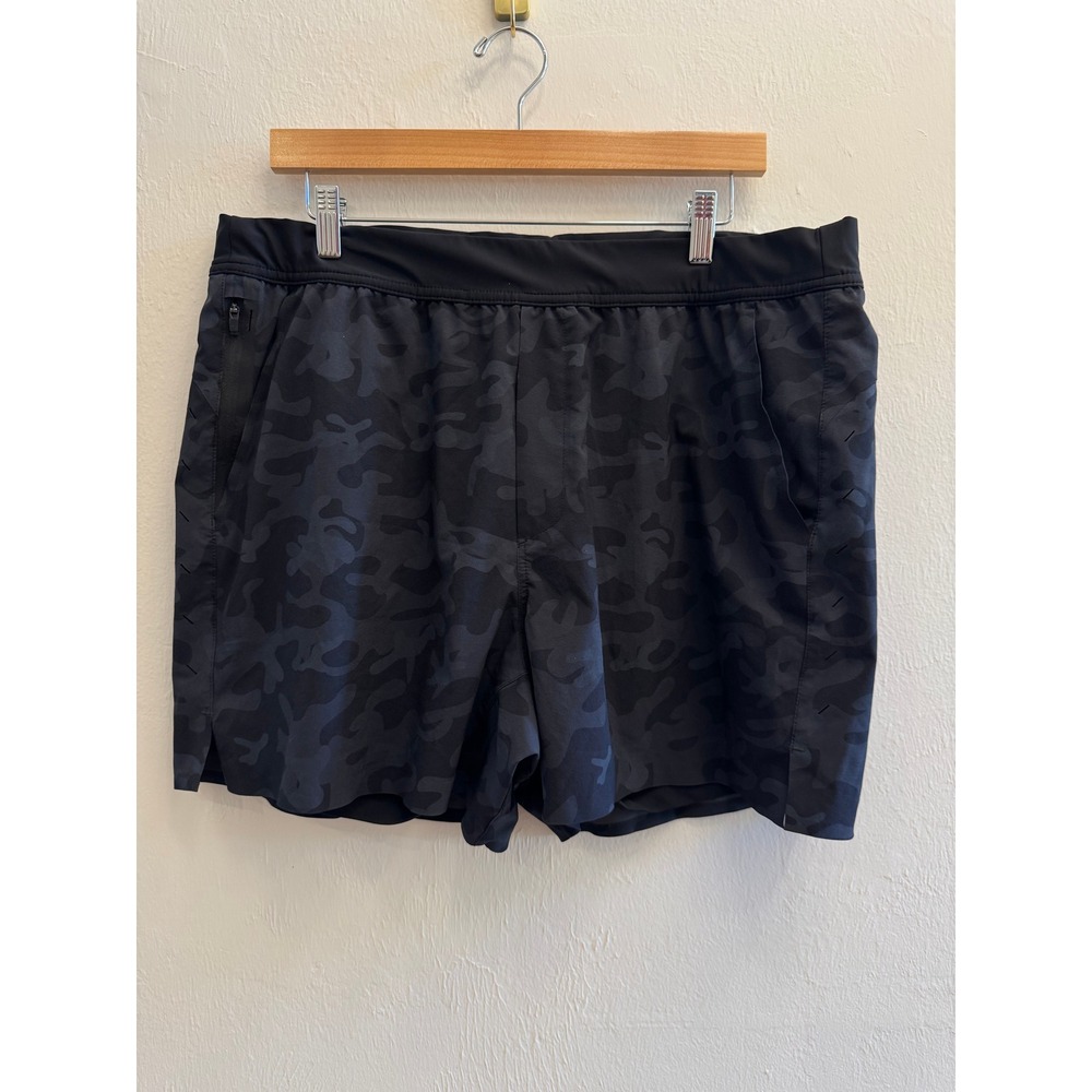 Ten Thousand The Interval Short Men's XXL Black Camo Lined Athletic